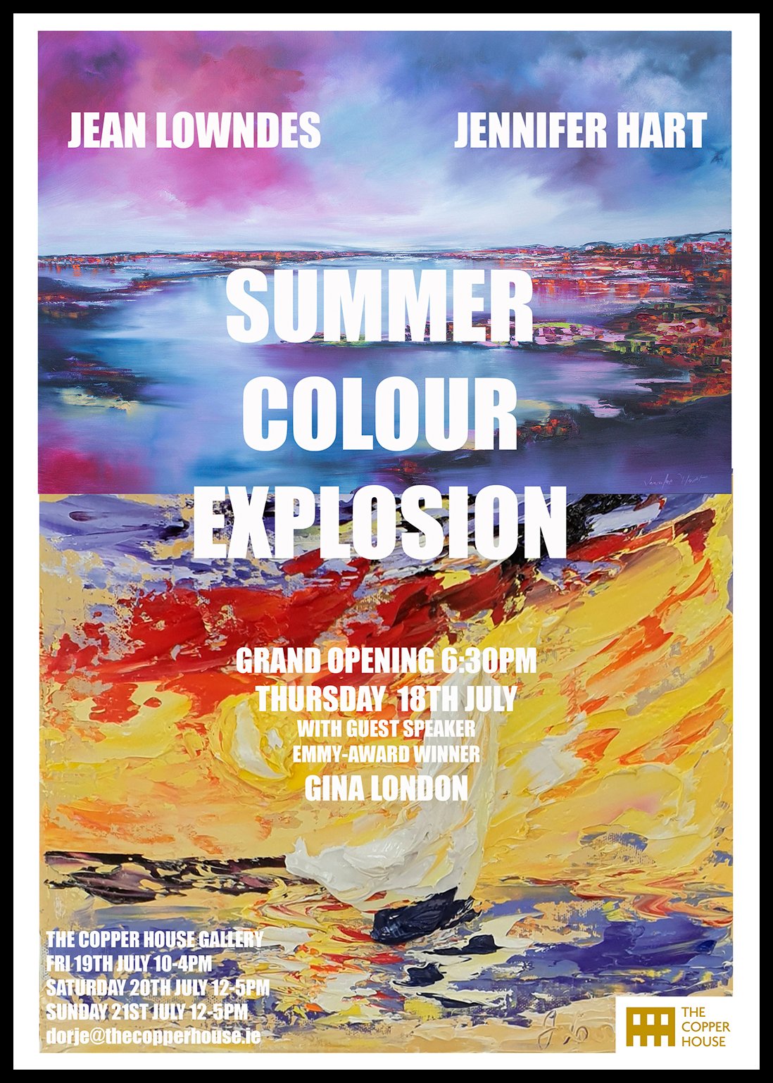 2019 SUMMER COLOUR EXPLOSION  COPPERHOUSE GALLERY