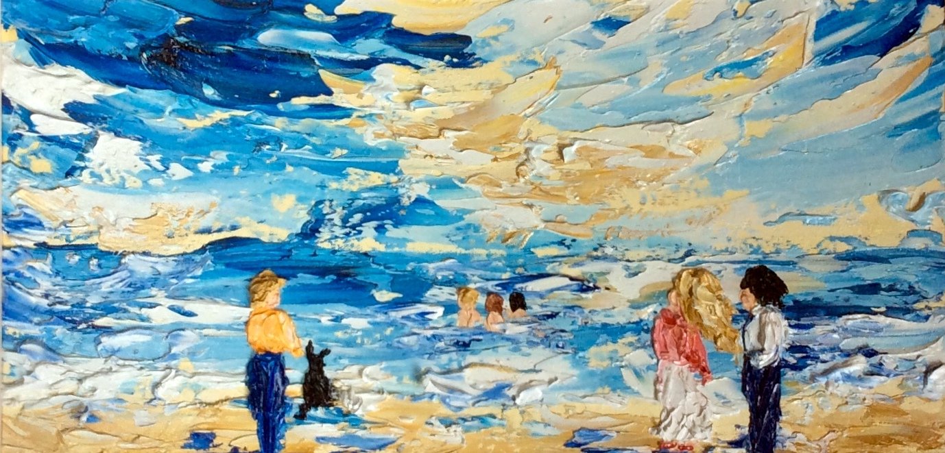 Shells in our pockets and sand in our shoes