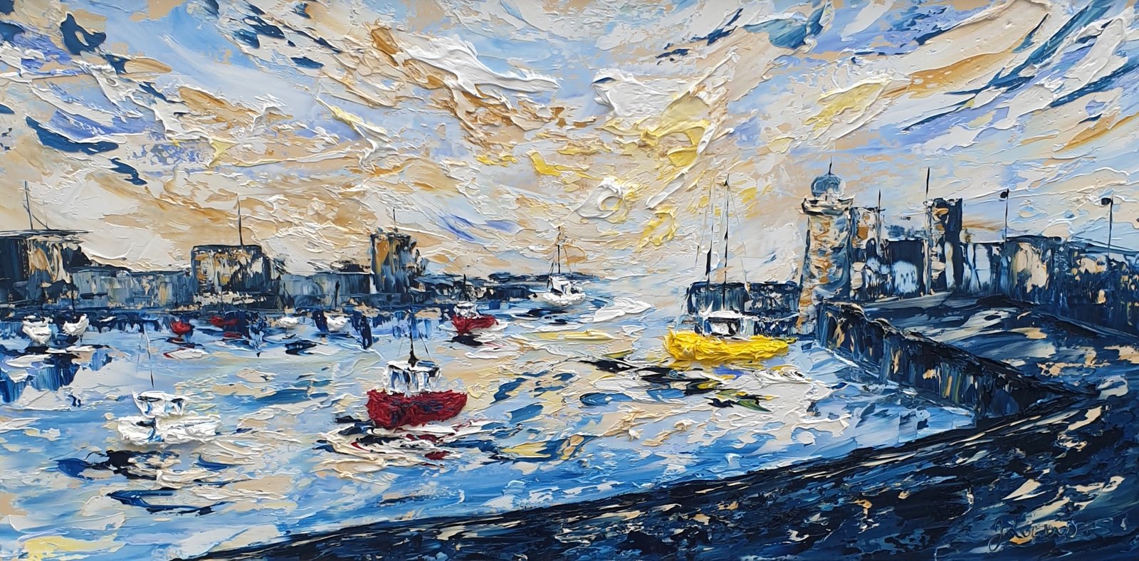 Howth Harbour Day Begins