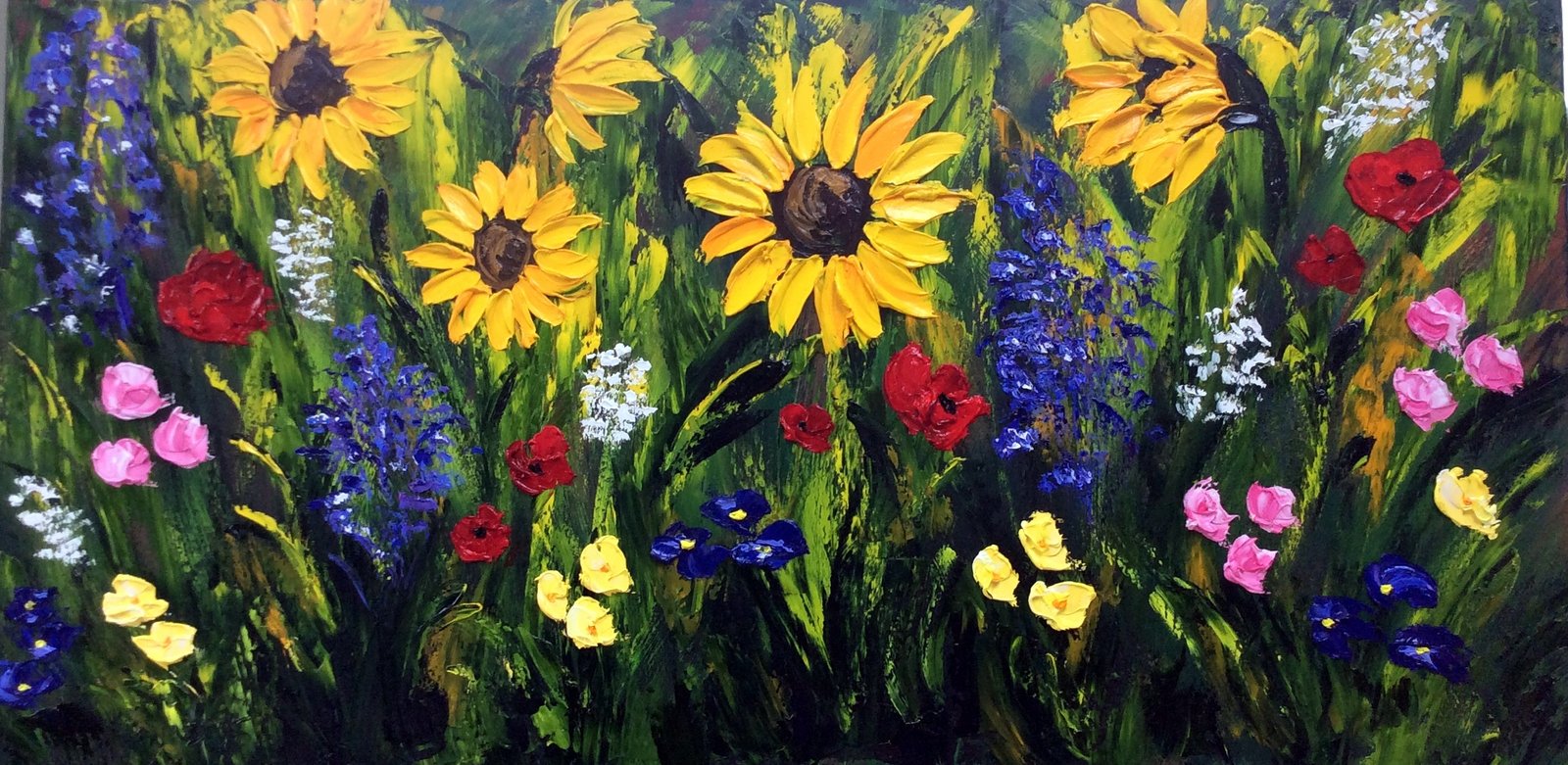 Smiling Happy Wildflowers