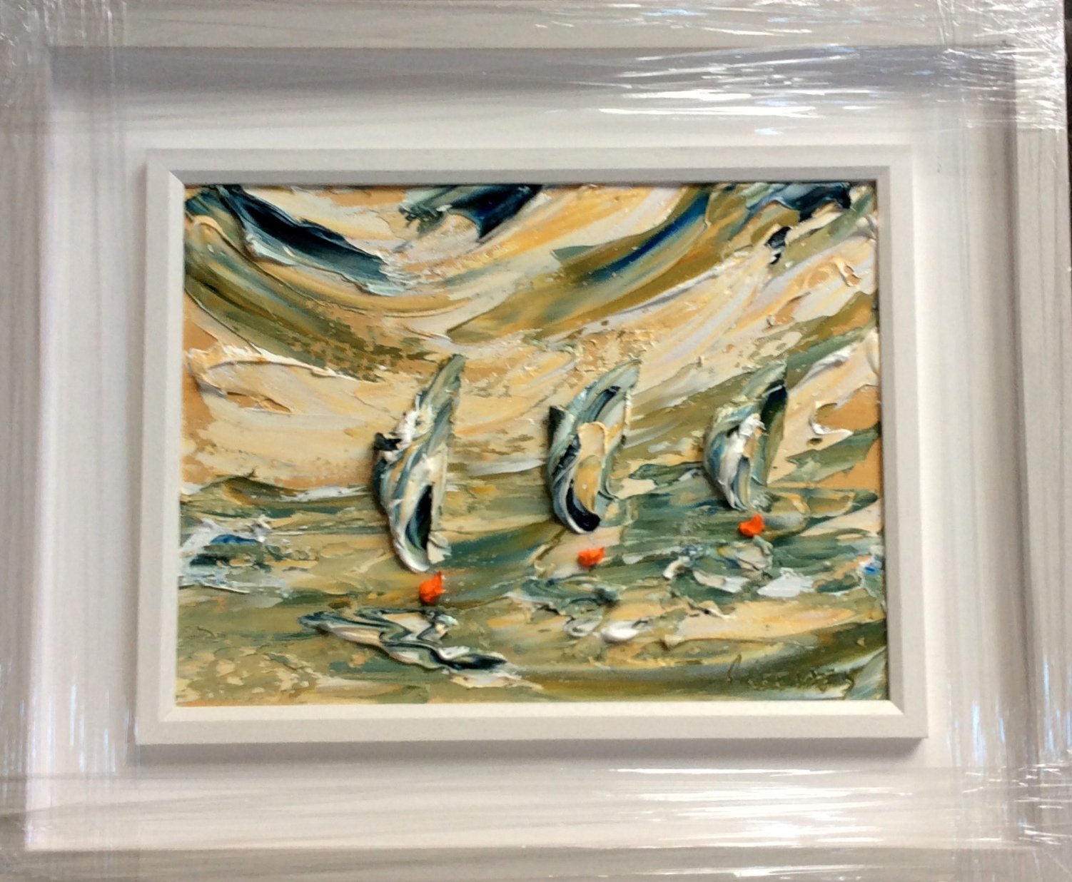 Magnificent White Sails @ The Cockleshells Art Room Duncannon