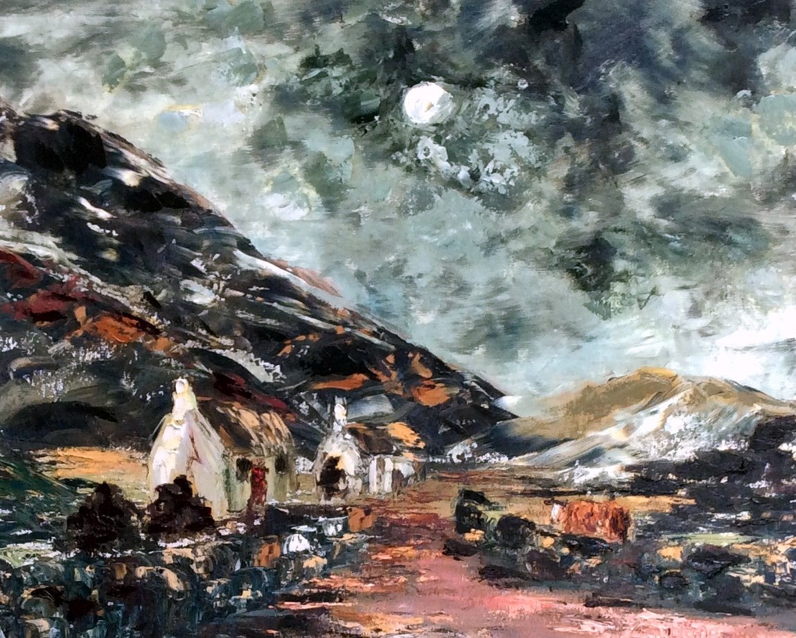 West of Ireland Cottages -     HAND FINISHED PRINT