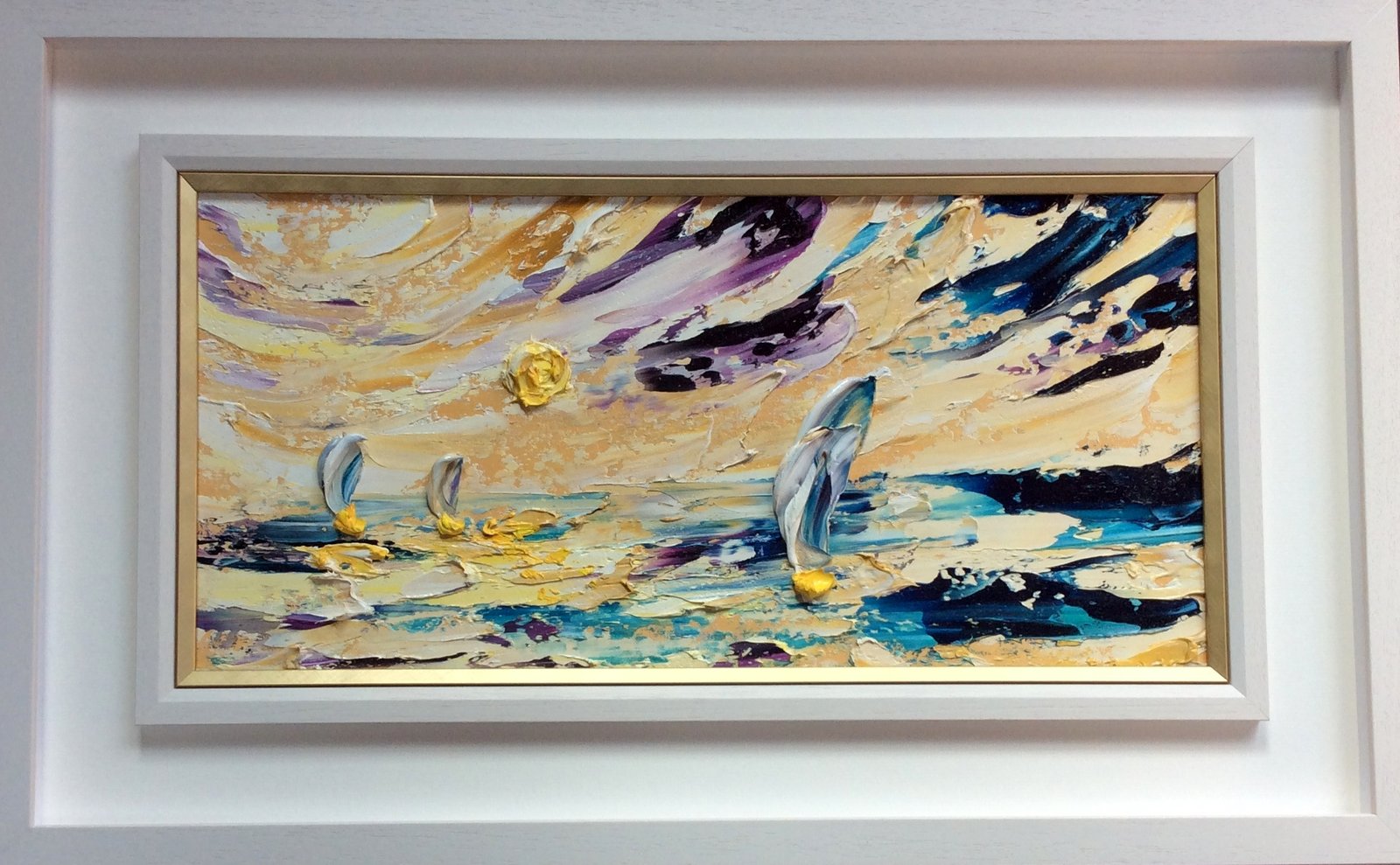 When the sky smiles in Spring - original