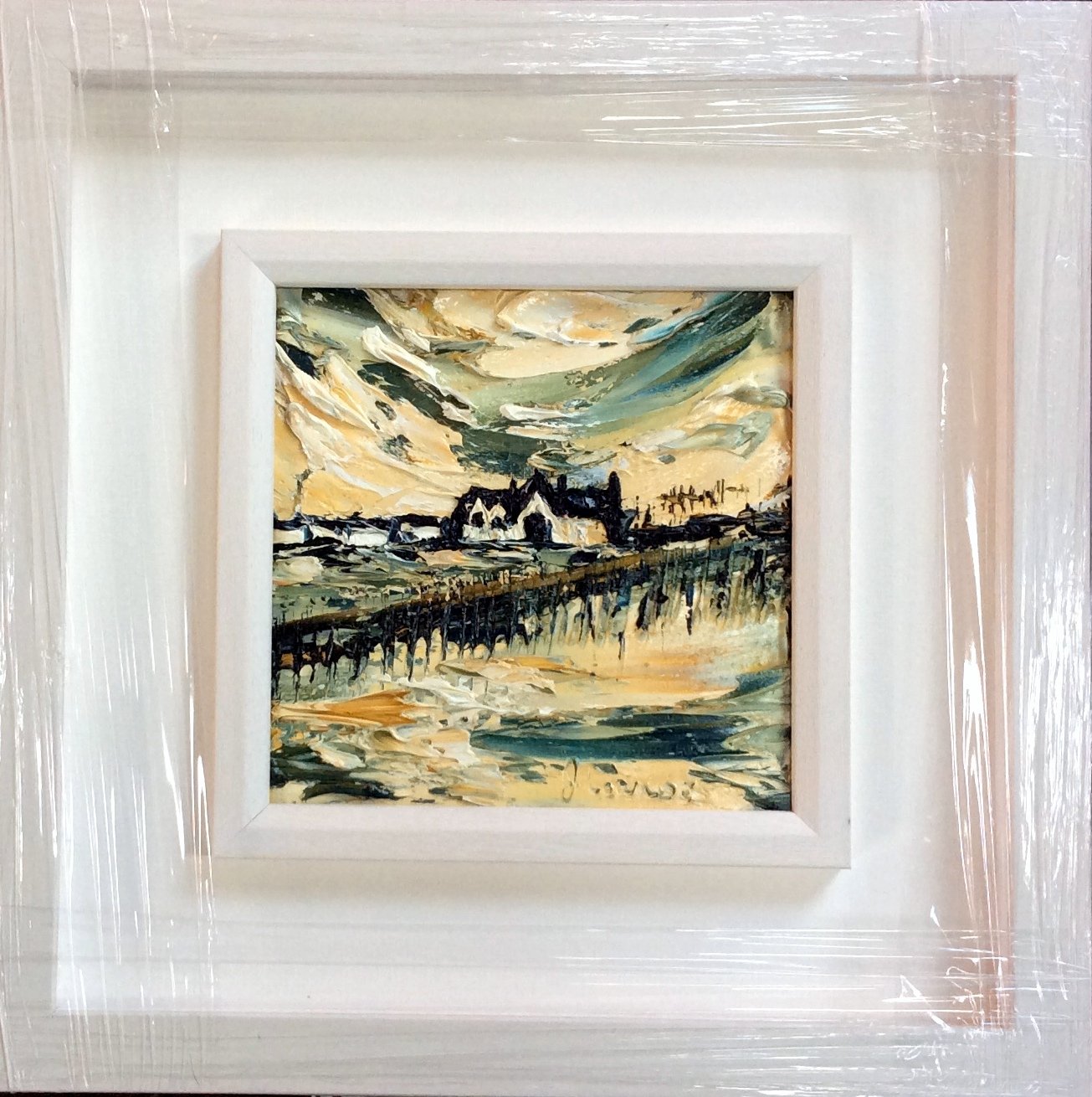 The Royal Dublin- original oil palette knife