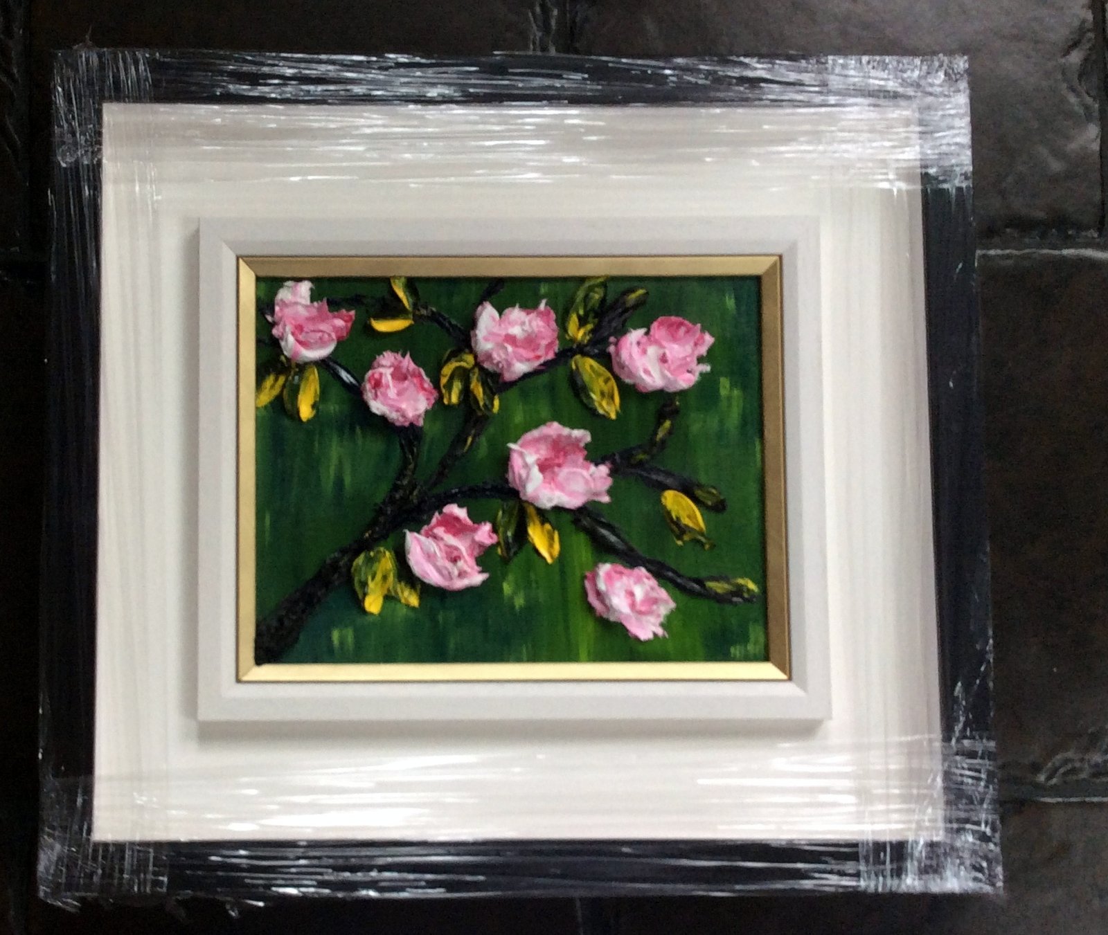 Embrace the Moment- original palette knife