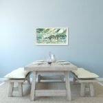 Sailing off the Coast   - original oil palette knife - Image 3